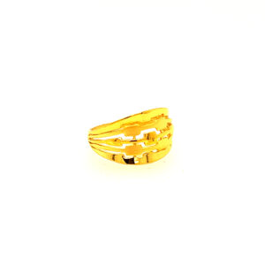 22k Gold Plain Fantasy Ring