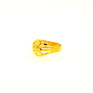 22k Gold Plain Classic Ring