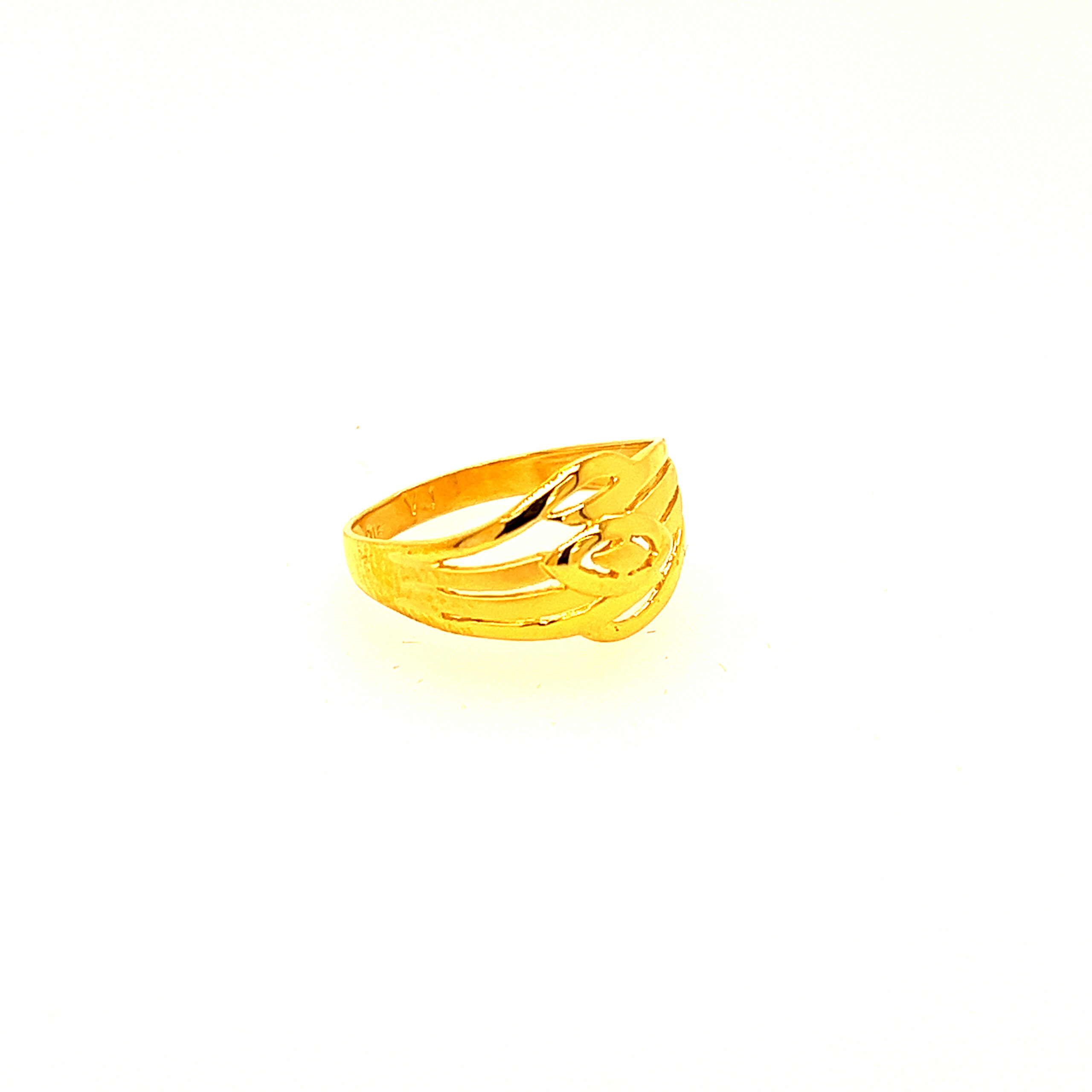 22k Gold Plain Classic Ring - Image 2