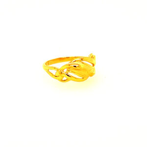 22k Gold Plain Simple Ring