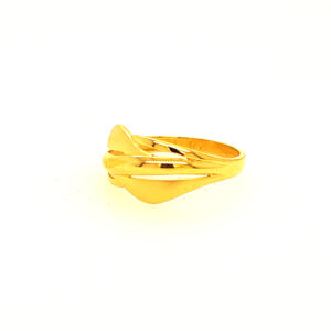 22k Gold Plain Elite Ring