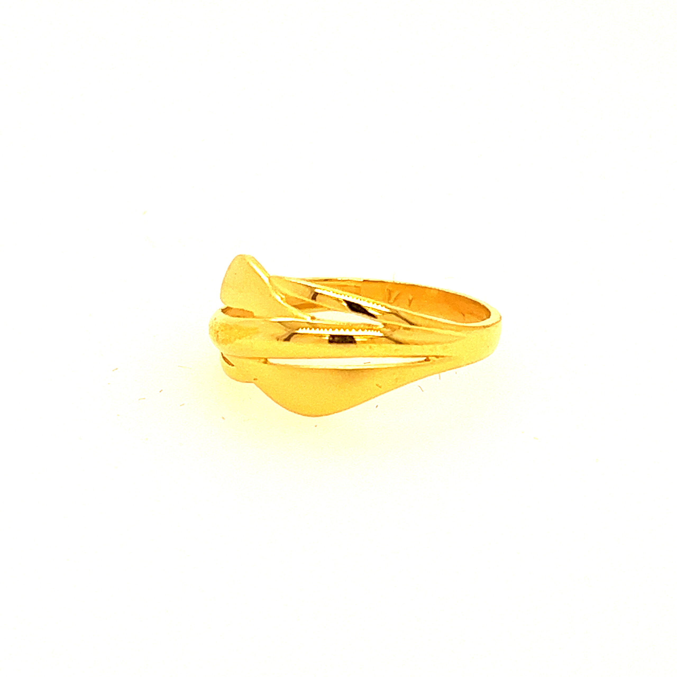 22k Gold Plain Elite Ring - Image 2