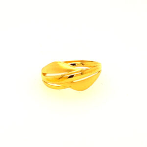 22k Gold Plain Elite Ring