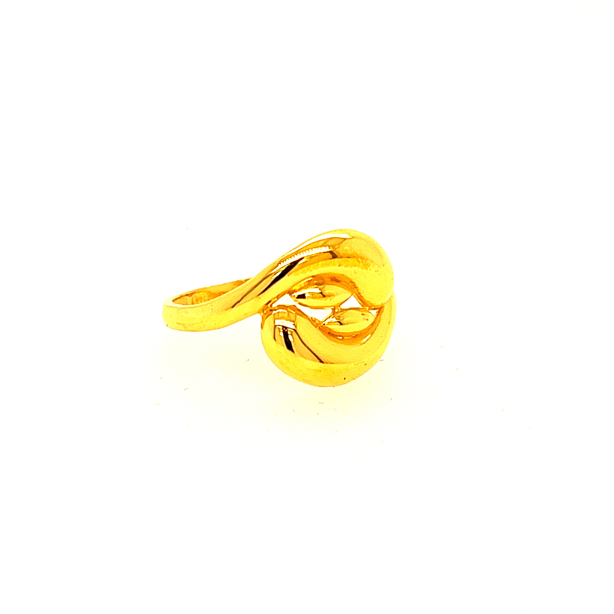 22k Gold Plain Elegant Ring - Image 3
