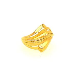 22k Gold Plain Vintage Ring