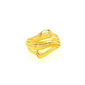 22k Gold Plain Vintage Ring
