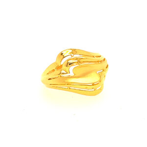 22k Gold Plain Traditional Ring