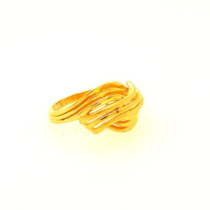 22k Gold Plain Preety Ring