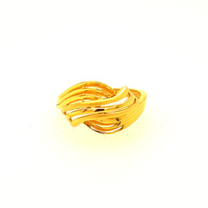 22k Gold Plain Preety Ring