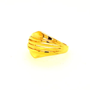 22k Gold Plain Ring