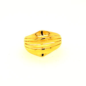 22k Gold Plain Ring