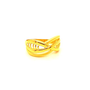22k Gold Plain Timeless Beauty Ring