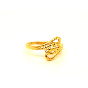 22k Gold Plain Traditional Ring