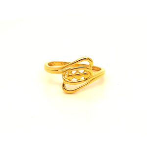22k Gold Plain Traditional Ring
