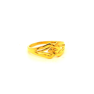 22k Gold Plain Fantasy Ring