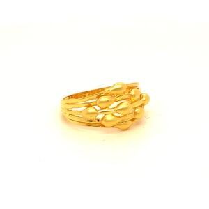 22k Gold Plain Fabulous Ring