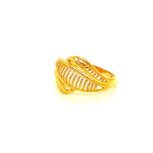 22k Gold Plain Classic Ring