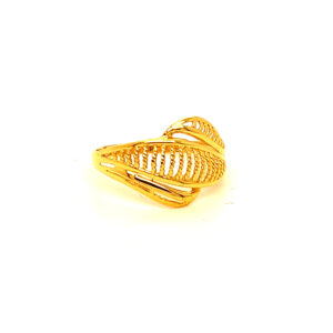 22k Gold Plain Classic Ring