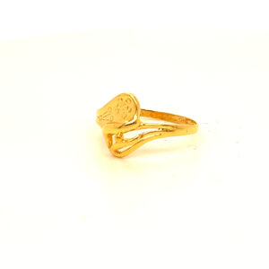 22k Gold Plain Dream Ring