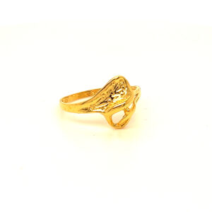 22k Gold Plain Dream Ring