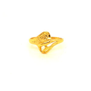22k Gold Plain Dream Ring