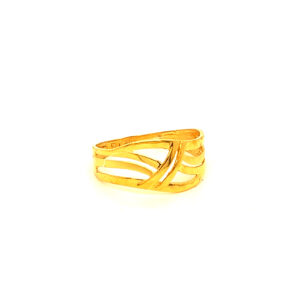 22k Gold Plain Elite Ring
