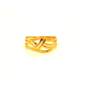 22k Gold Plain Elite Ring