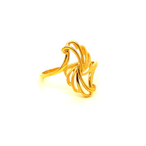 22k Gold Plain Elegant Ring