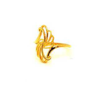 22k Gold Plain Elegant Ring