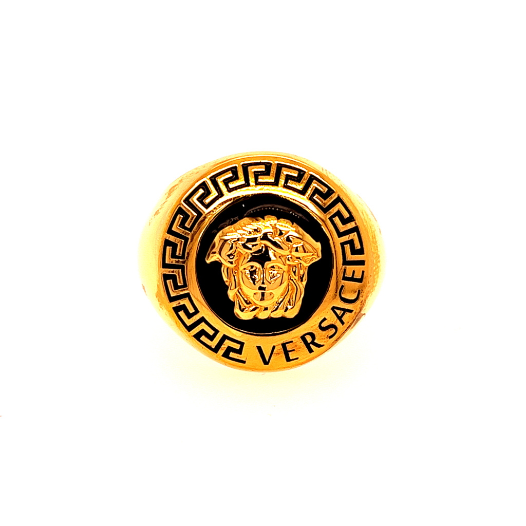 Versace Round Ring - Image 3