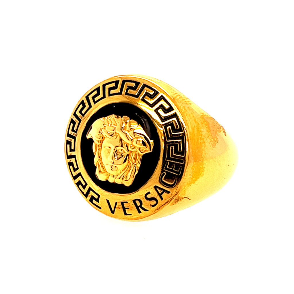 Versace Round Ring - Image 2