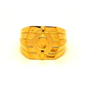Perfect Symmetry Gents Ring