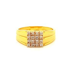 22K Jemsa Gents Ring