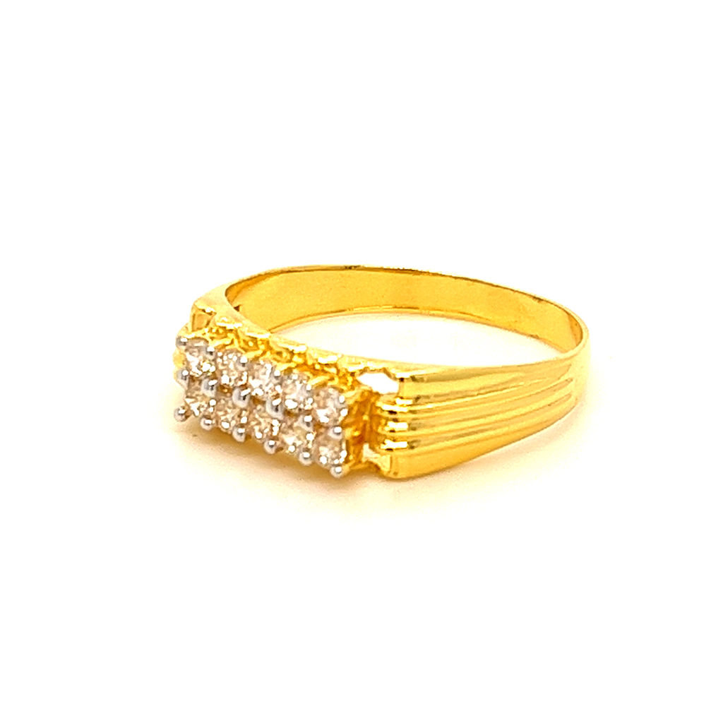 22k Gold scott gents ring - Image 2