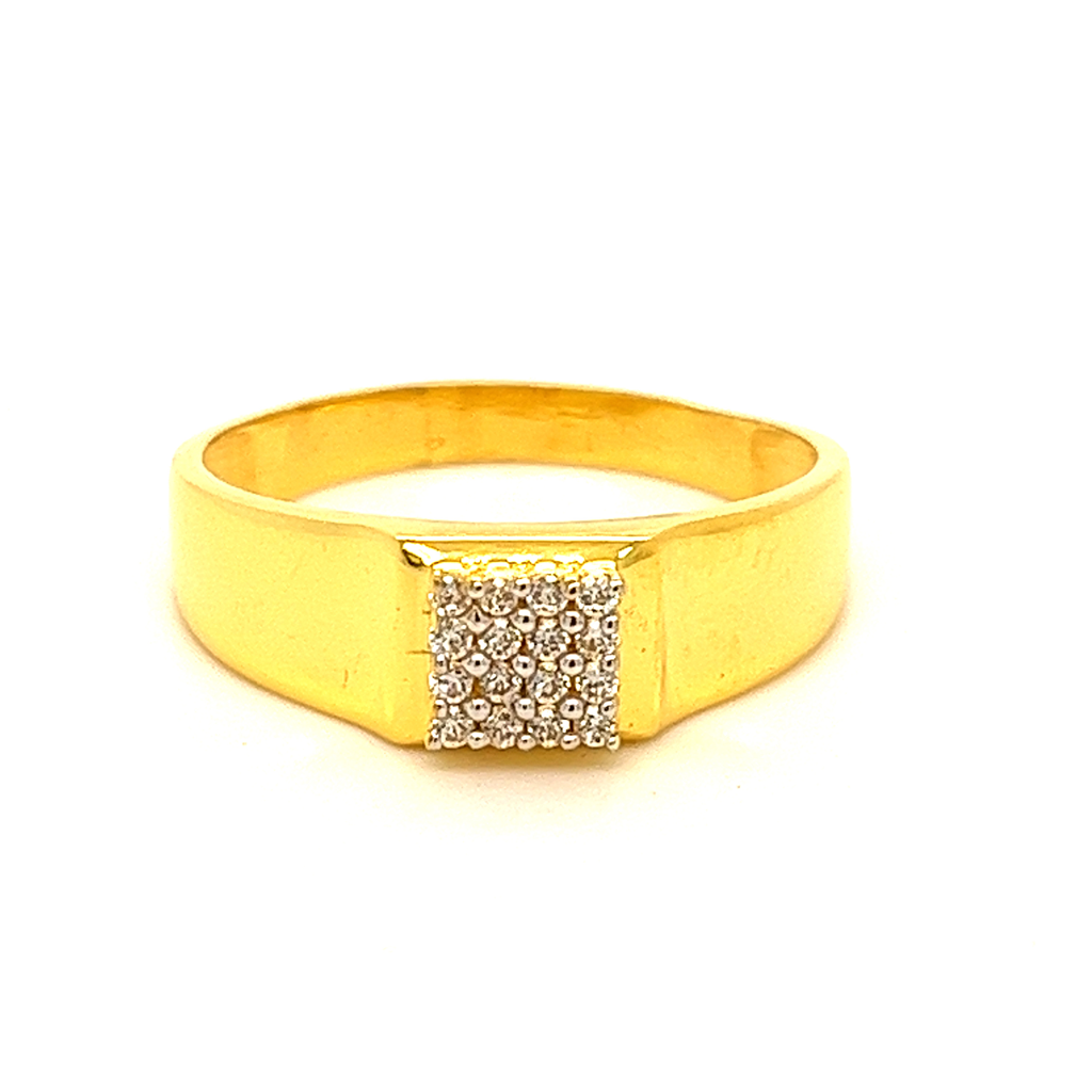 22k Gold jason gents ring - Image 3