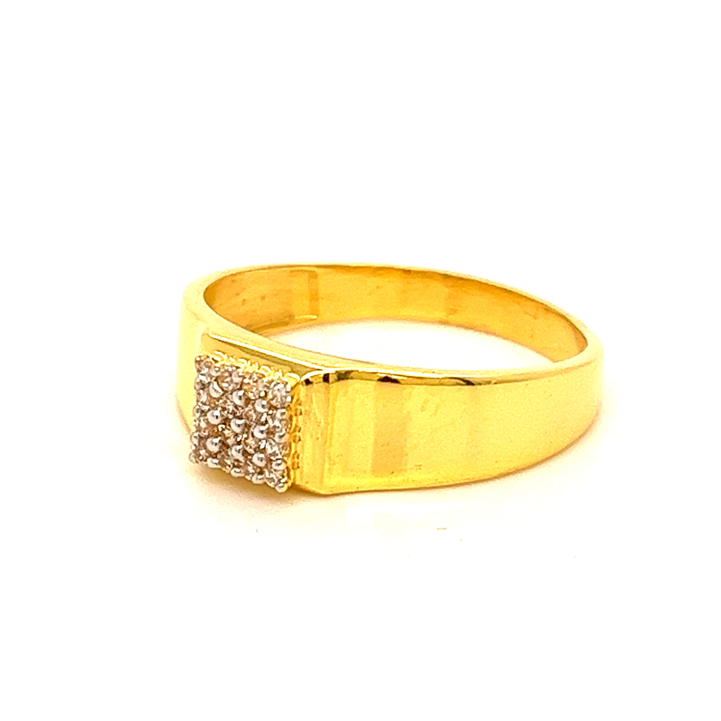 22k Gold jason gents ring - Image 2
