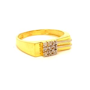 22k Gold diego gents ring