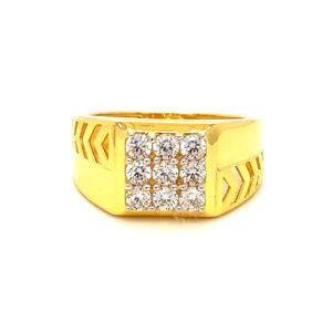 22K Stunning Gents Ring