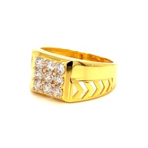 22K Stunning Gents Ring