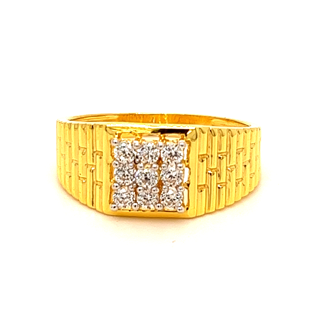 22K Brito style gents ring - Image 3
