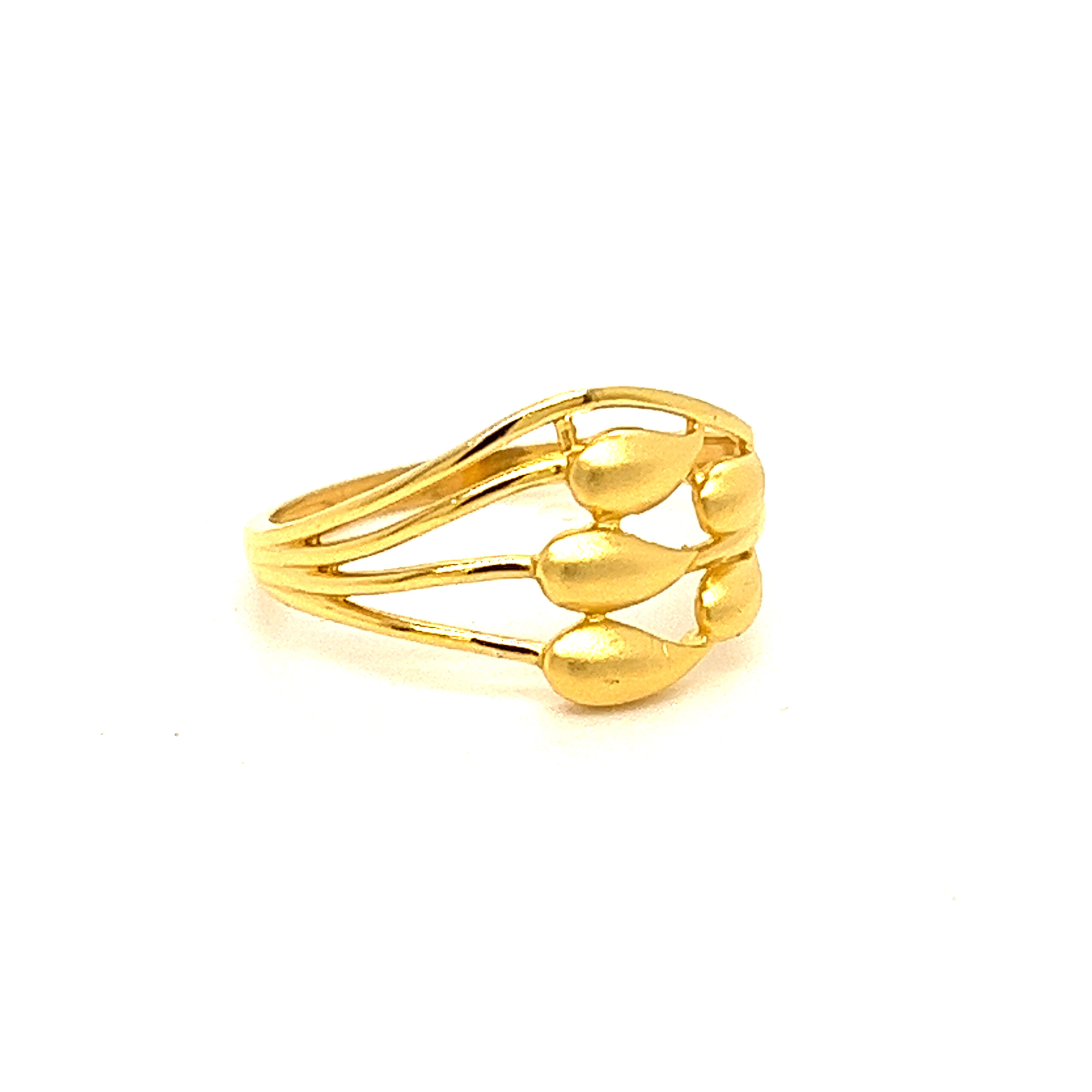 22k Gold Plain Loud n Proud Ring