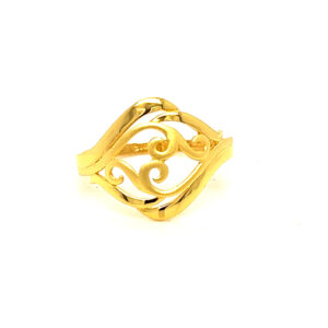 22k Gold Plain Summer Dream Ring