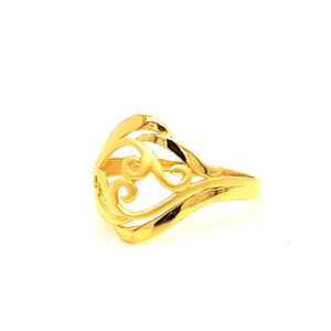 22k Gold Plain Summer Dream Ring