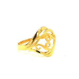 22k Gold Plain Summer Dream Ring