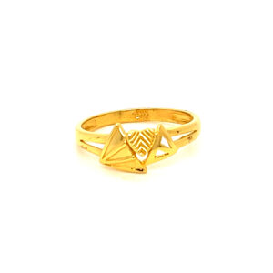 22k Gold Plain Sweet Ring