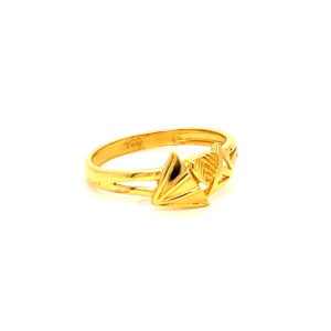 22k Gold Plain Sweet Ring