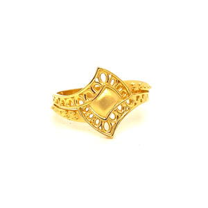 22k Gold Plain Beautiful Ring