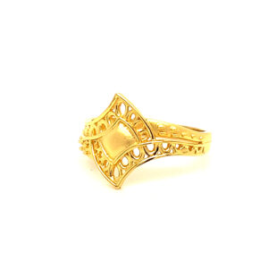 22k Gold Plain Beautiful Ring