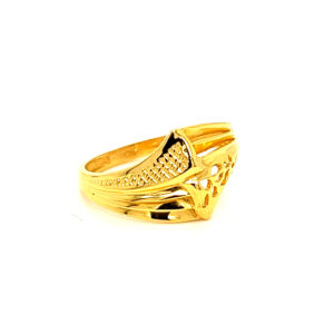 22k Gold Plain Classy Ring