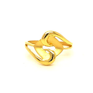 22k Gold Plain Classic Ring